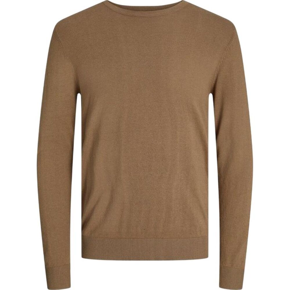 Jack And Jones Mens Essential Crew Neck Regular Sweater / Otter